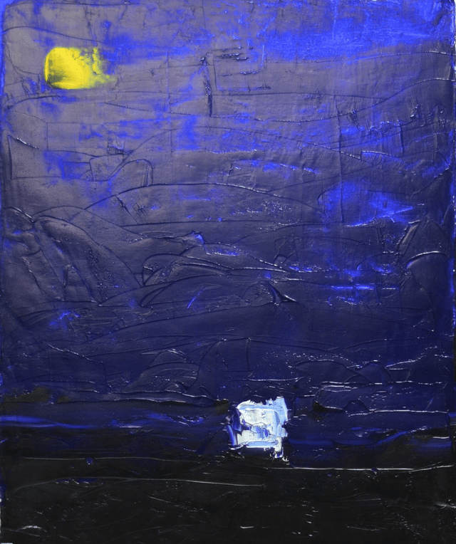 L&#039;infime eclat, Huile sur toile, 50 cm * 61 cm